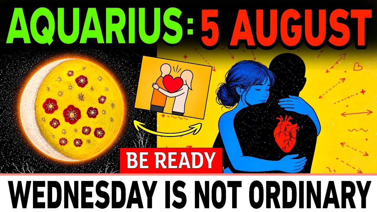 AQUARIUS ♒ 5 August 2026: The Universe Just Changed Your Timeline ⚠️ Nothing Will Ever Be the Same!