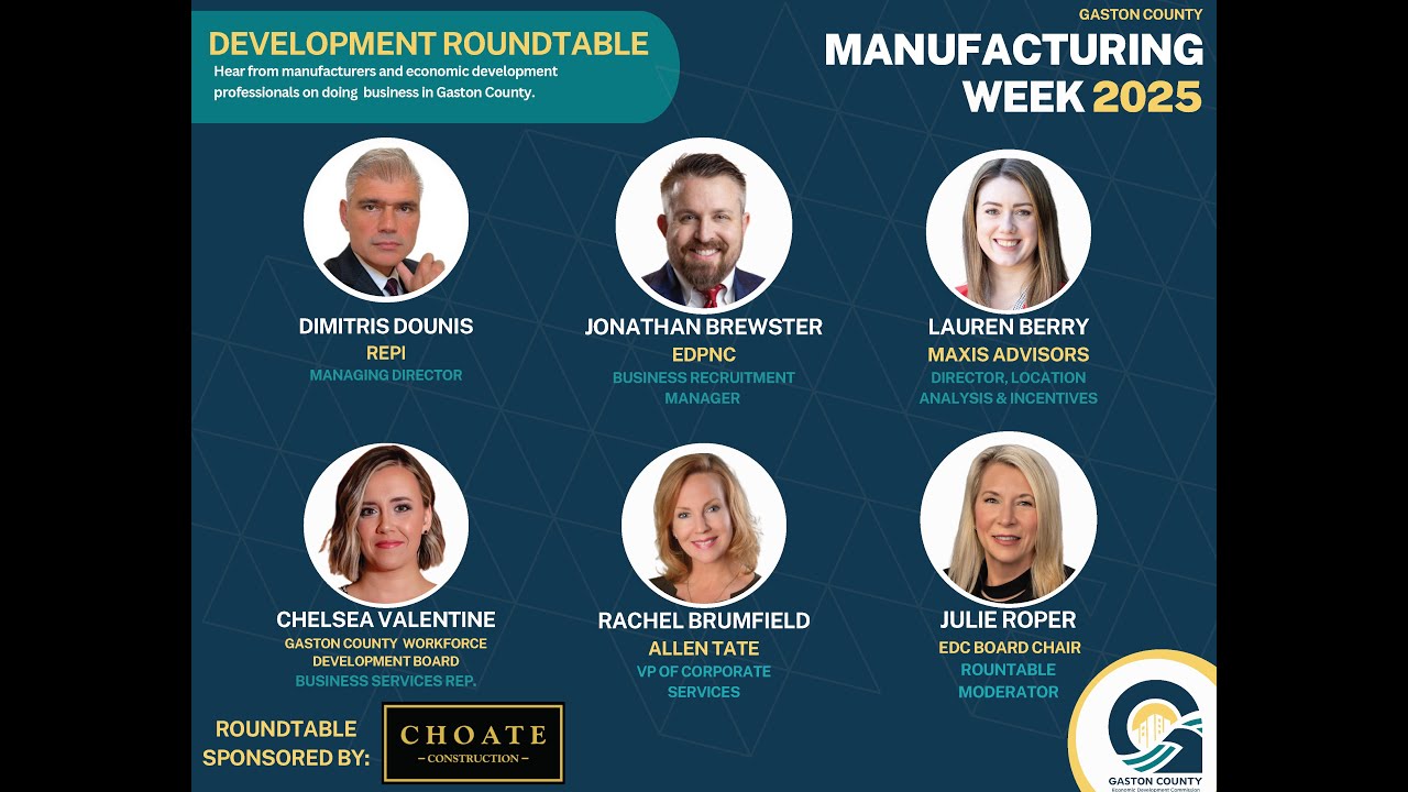 2025 Manufacturing Week - Development Roundtable (Full Presentation)