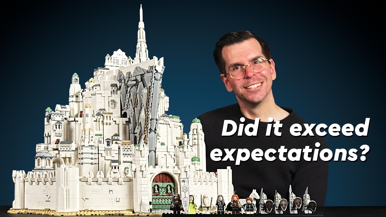 LEGO The Lord of the Rings Minas Tirith 11377 REVIEW | The most ambitious LOTR set ever?