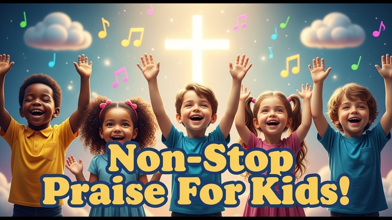 Non-Stop Christian Kids Praise & Worship | Bible Songs for Children (BBK)