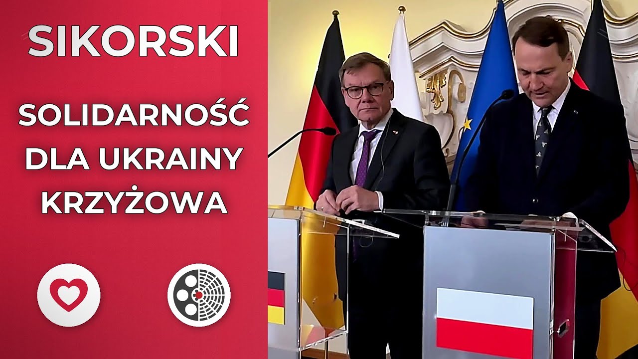 Radosław Sikorski: Krzyżowa, pamięć i solidarność z Ukrainą