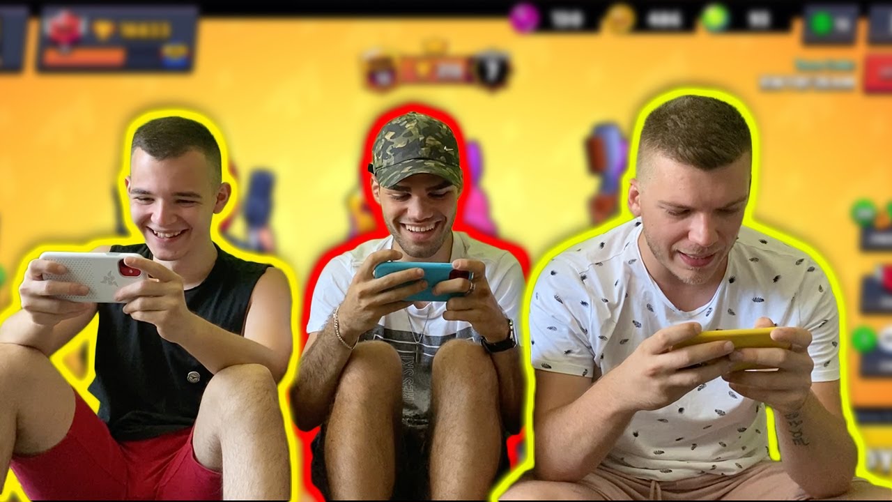 NAJJAKOTO YOUTUBERSKO TRIO VO BRAWL STARS w/ GP & MARIO ARANGELOVSKI