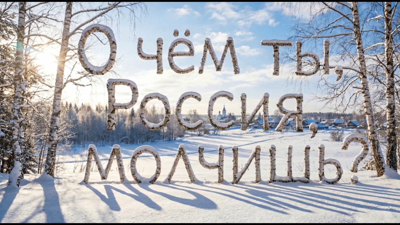 Валерий Парфёнов и Олеся Борисова - О чем ты, Россия, молчишь