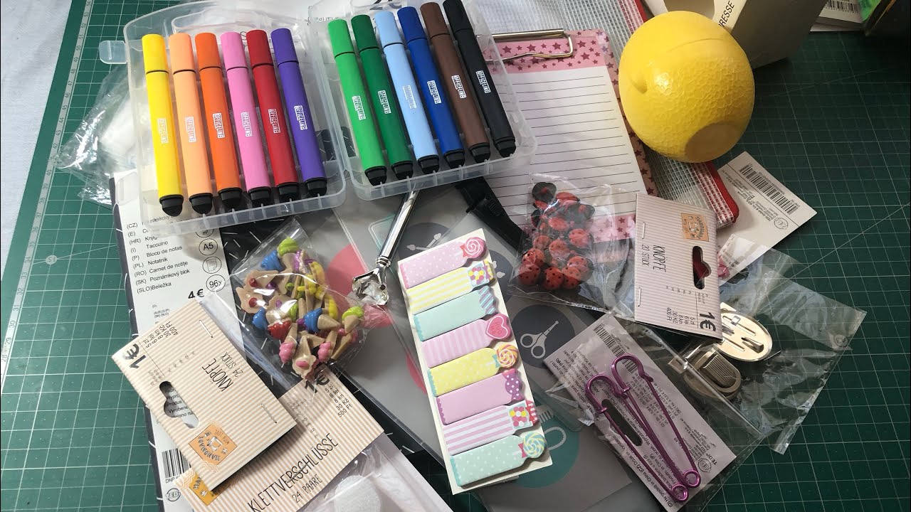 Mis compitas 🛒🛍en TEDI para costura creativa y proyectos✍️