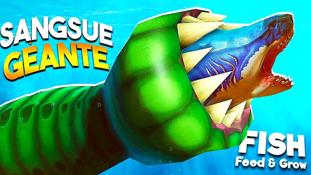 *NOUVEAU* LA SANGSUE DEVIENT LE PREDATEUR ULTIME ! | Feed And Grow Fish