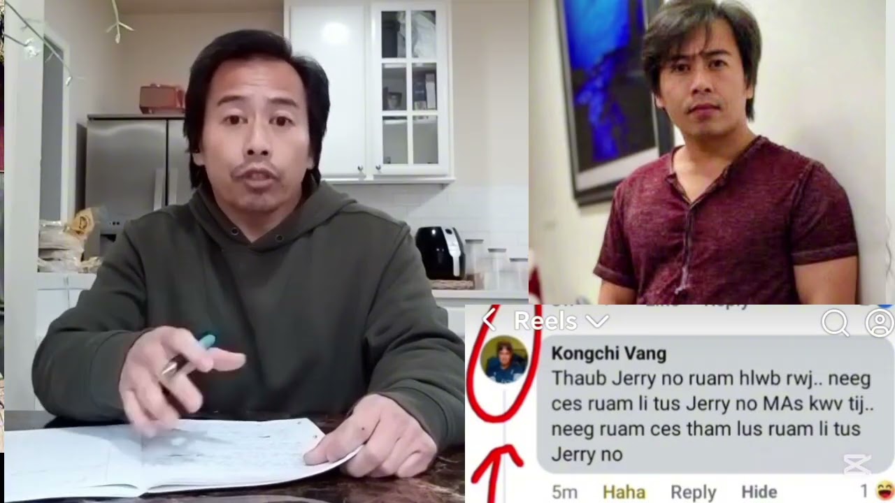 Jerry​ tuaj​ tawm​ tsam​ tus​ sau​ ntawv cem nws ruam hlwb rwj