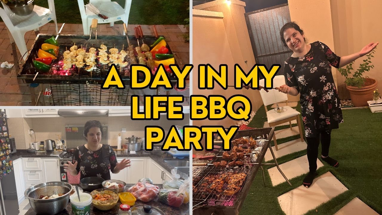 a day in my life vlog BBQ 🍗 party at home bahut enjoy Kiya