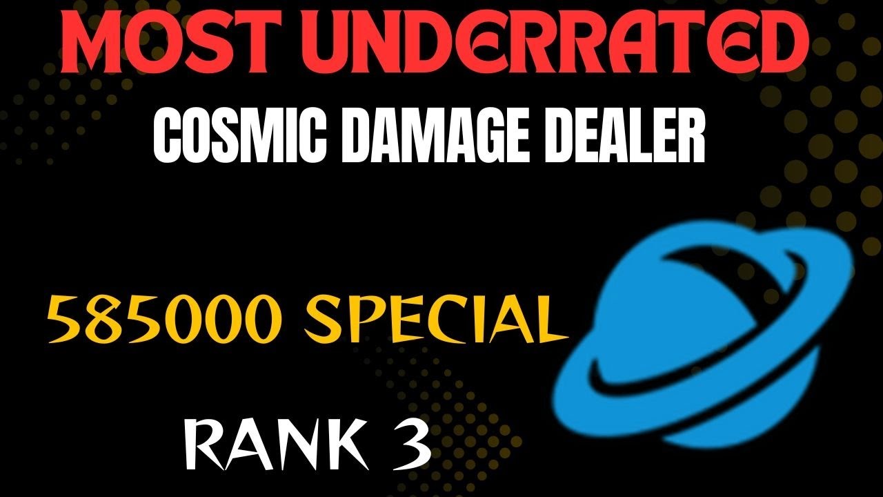 Most underrated Cosmic Damage Dealer - Marvel Contest of Champions 