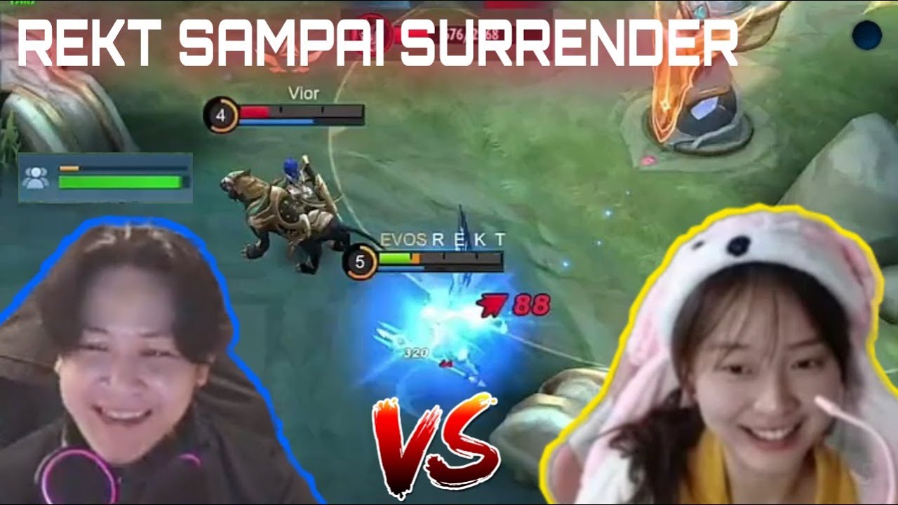 1 VS 1 REKT KALAH LAWAN ONIC VIOR !! VIOR THE NEXT LEVEL MARSKMAN !! - MOBILE LEGENDS