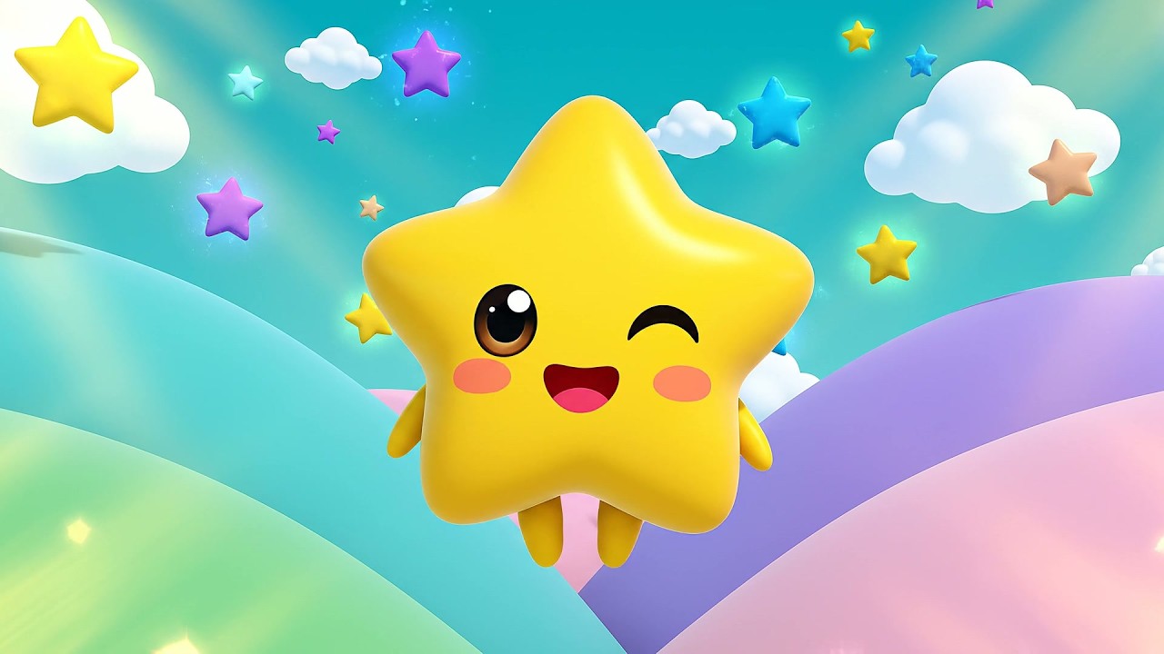 Tiny Star Twinkles Blink Blink Boo | Bedtime Lullaby & Night Sky Song