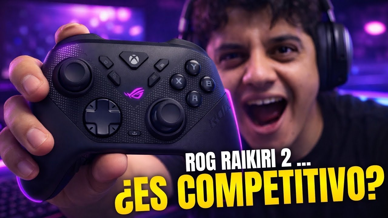 ROG RAIKIRI 2 Unboxing y primeras pruebas