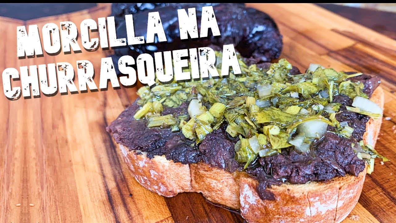 Entrada campeã! Como fazer Morcilla (morcilha) na churrasqueira