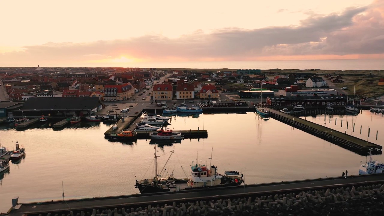 Thyborøn - Stemnings- turismevideo af strand og by