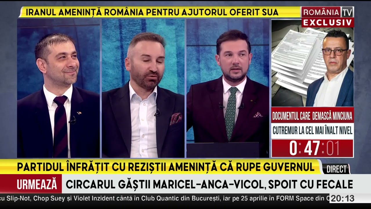 Stirile RTV de astazi 16 martie 2026 ora 20