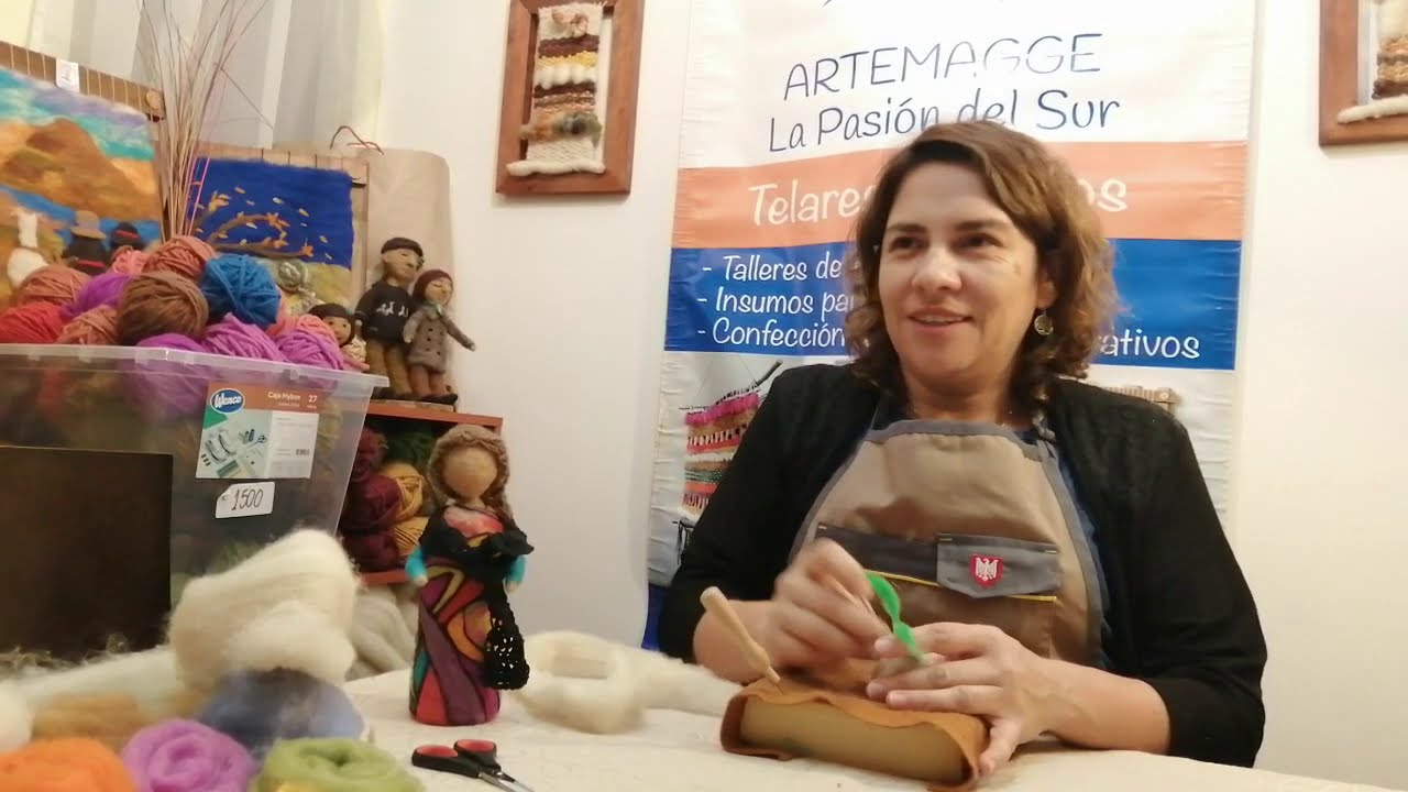 Muñeca en Vellón, técnicas básicas.