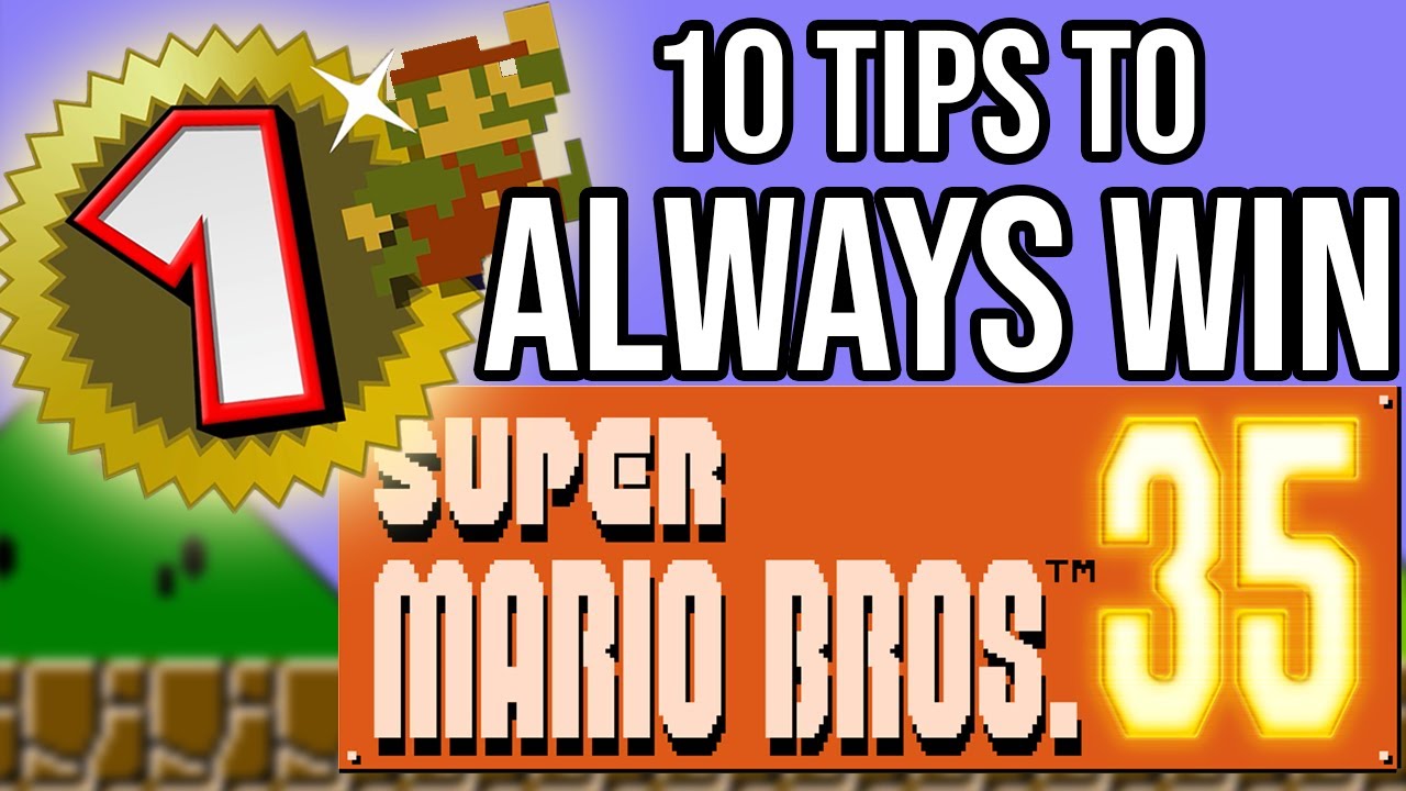 10 Tips to Win EVERY Game of Mario 35