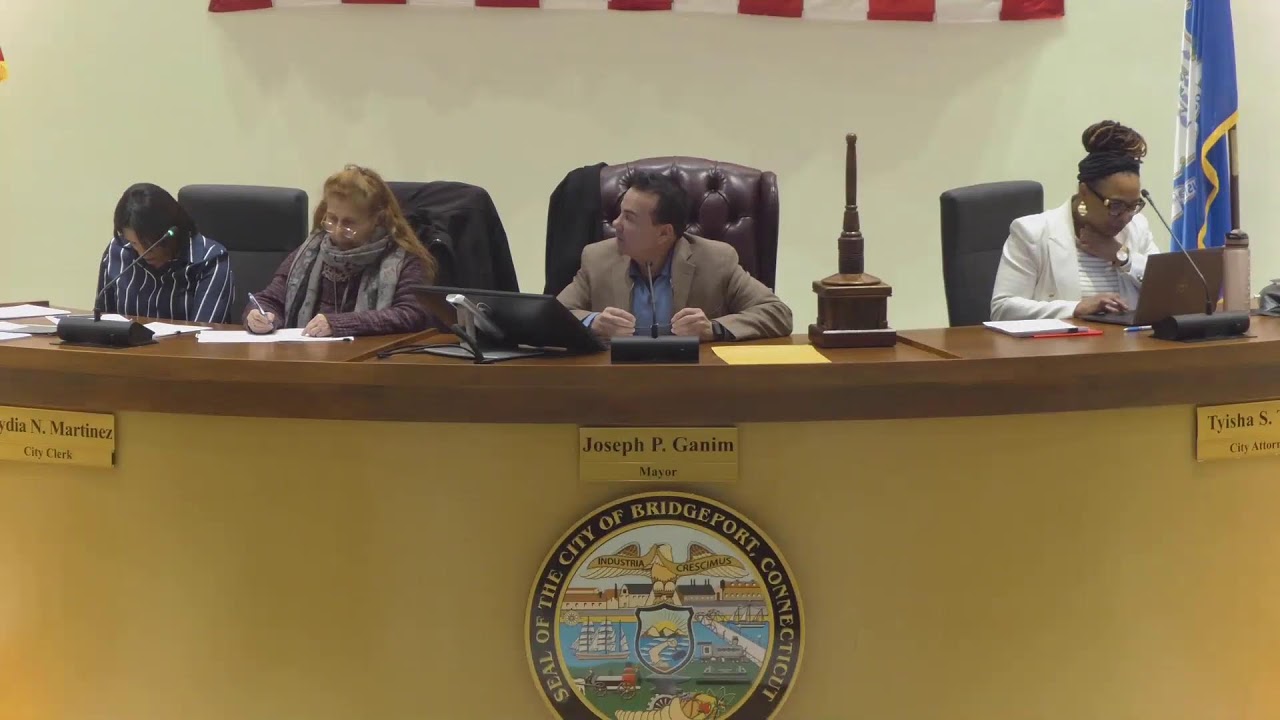 City of Bridgeport City Council Meeting - 1.20.2026