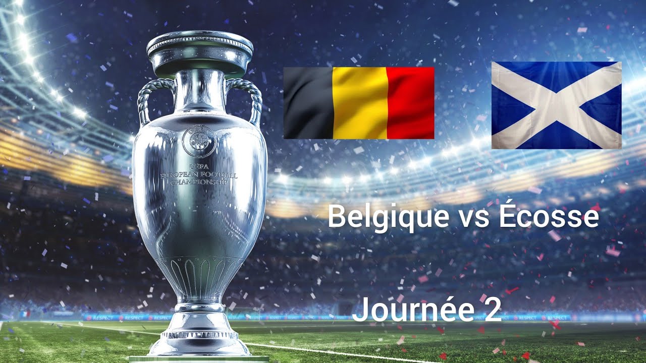 UEFA EURO 2024 🇧🇪Belgique 4-2 🏴󠁧󠁢󠁳󠁣󠁴󠁿Écosse groupe C journée 2