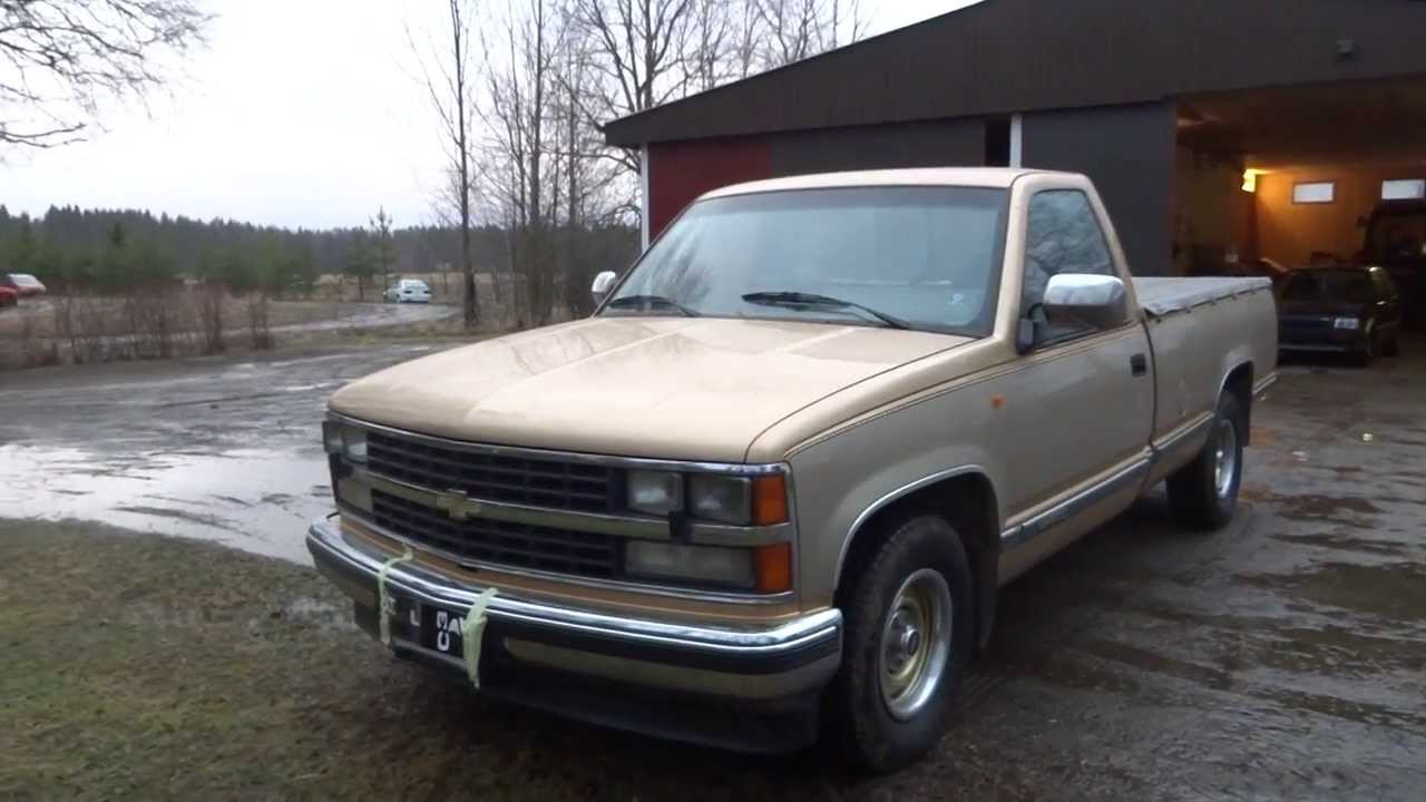 Chevy Fleetside Silverado 6,2 Diesel V8 -89