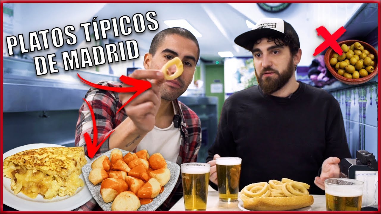 Probando PLATOS TÍPICOS de MADRID | De Tapas Por Madrid