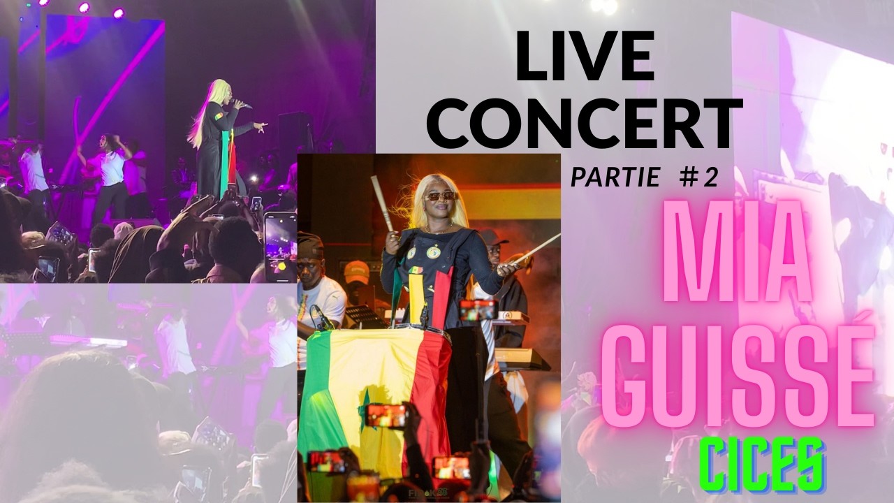 Concert Mia Guissé CICES ft PACO part 2 #concert #mbalax #music