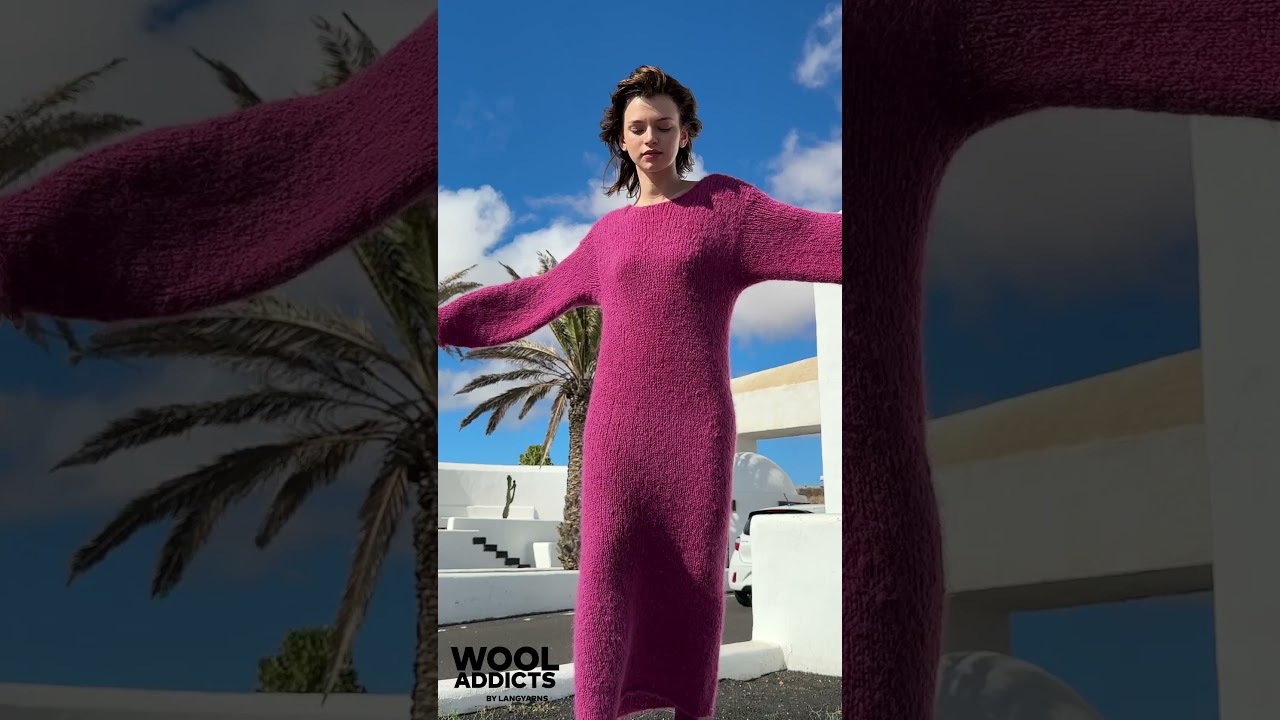🧶 Robe top down Soft Embrace n&deg;34 du catalogue Wooladdicts 13