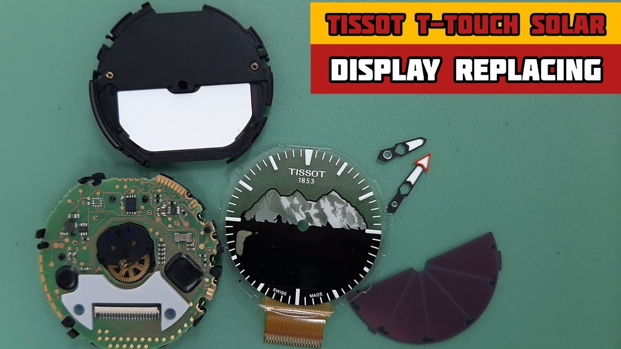 How To Replace TISSOT T-TOUCH LCD Display | Touch Solar| SolimBD