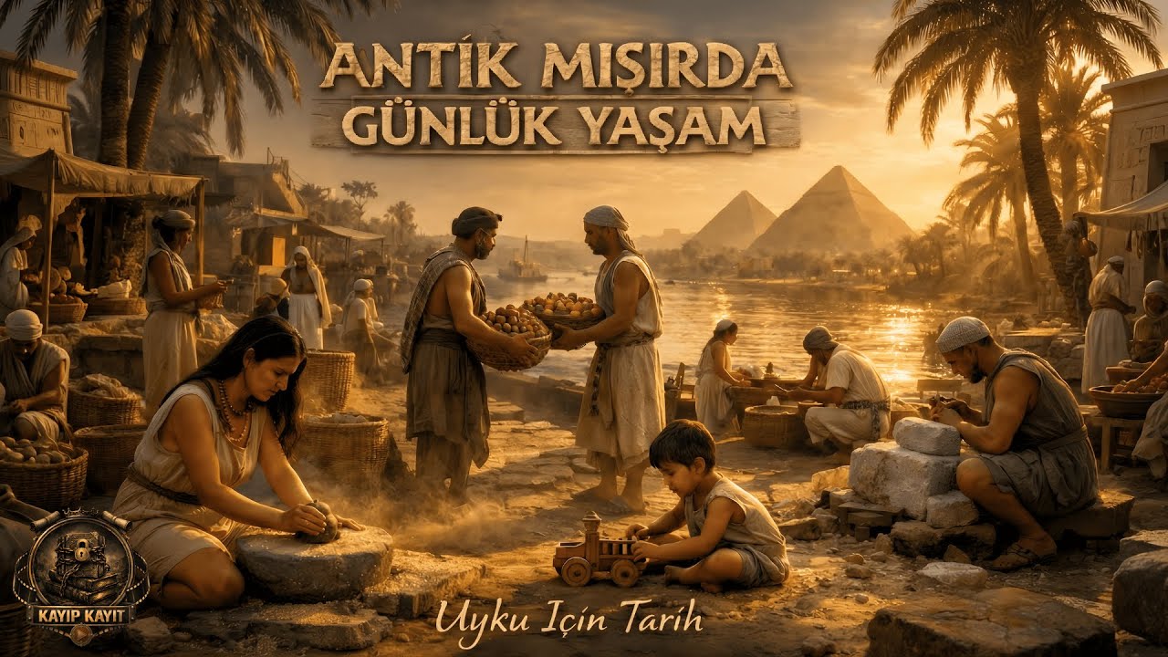 ANTİK MISIRDA GÜNLÜK YAŞAM (Uyku Getiren Video)