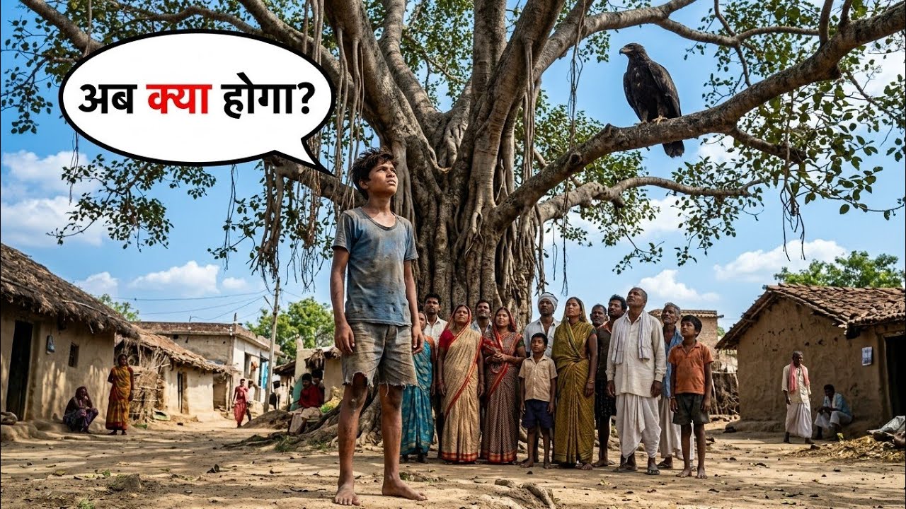 “अगर तूने इस खूंखार बाज को नीचे उतार दिया… तो 25 करोड़ दूँगा!” गरीब लड़के ने सबको चौंका दिया 😱