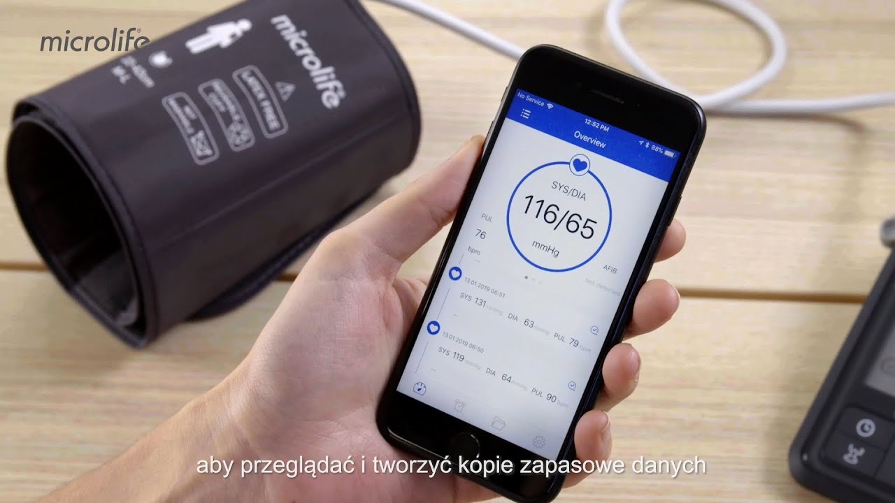 Microlife BP B6 Connect - ciśnieniomierz automatyczny z funkcją Bluetooth®