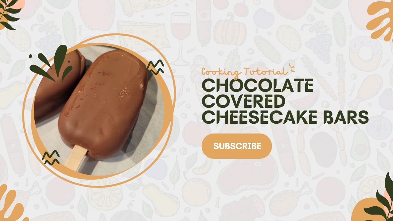 Chocolate-Covered Cheesecake Bars | Easy Slavic Dessert