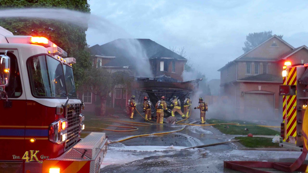 Oakville: Powerful firetruck deck gun makes fire a thing of the past 5-19-2021