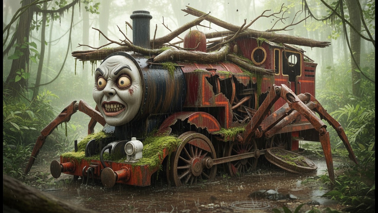 We Found an ABANDONED Spider Train in a Dark Cave & Fully Restored It  Steampunk Restoration ASMR