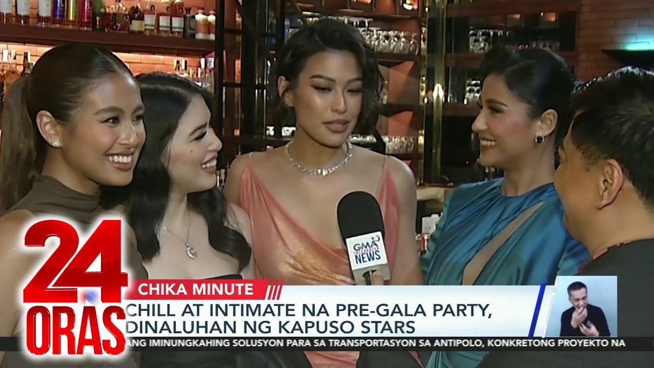 Chill at intimate Pre-gala Party; Team BarDa sa mga sinehan; Dennis Trillo sa viral na... | 24 Oras