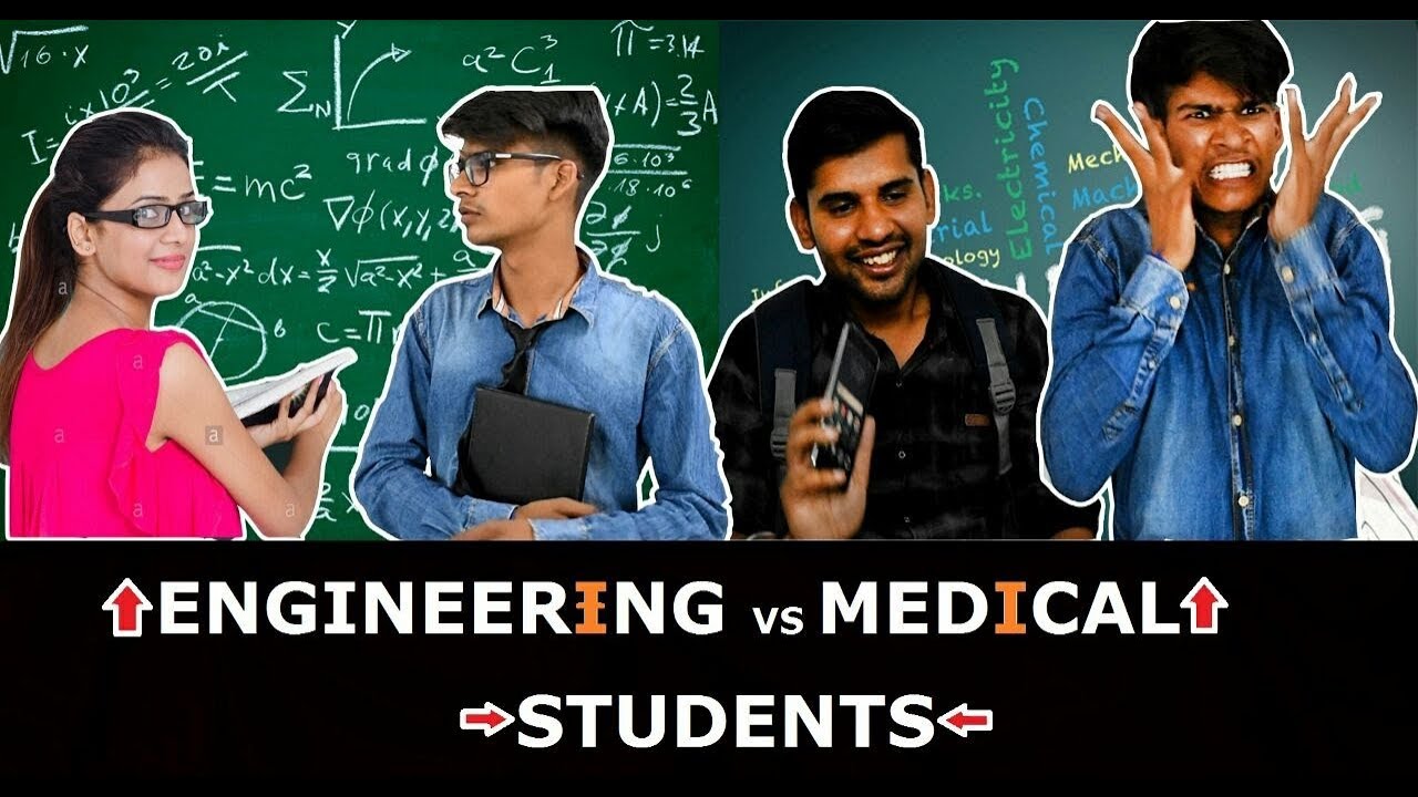 Medical vs Engineering life | Funny | |HARAMI DUDE|