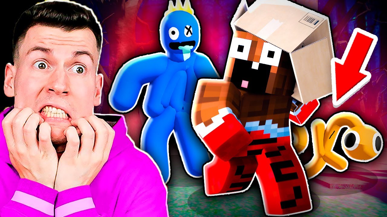 😱 О НЕТ! СИНИЙ МОНСТР БЕЖИТ ЗА МНОЙ! Играю в РАДУЖНЫЕ ДРУЗЬЯ в ROBLOX ! ВЛАДУС