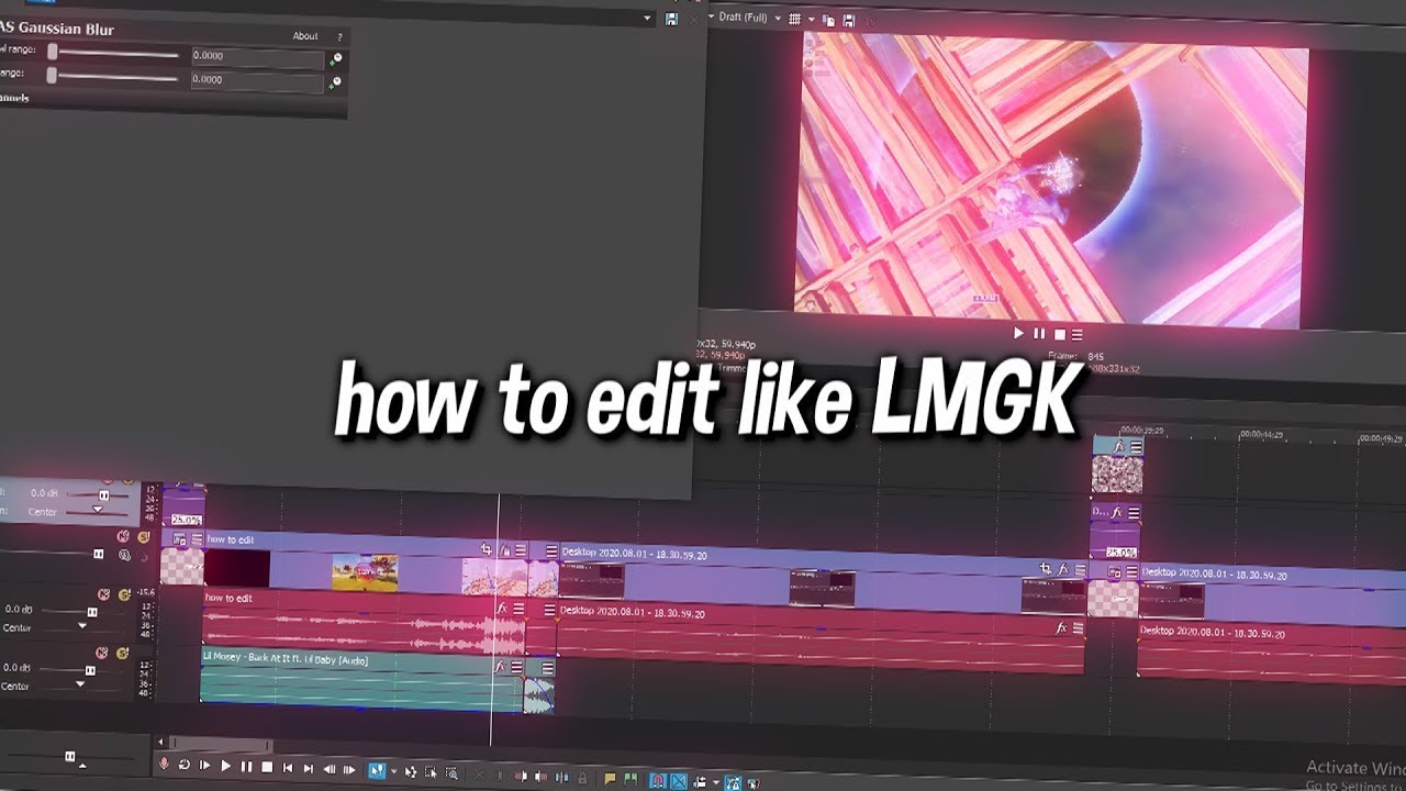 How To Edit Fortnite Montages Like Numby, Clerke, LMGK, Yarn (Sony Vegas Tutorial) Free Presets!