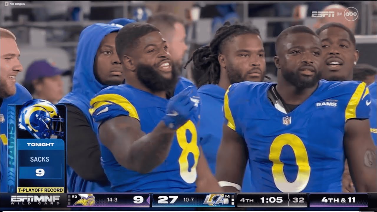 Every Rams Sack from the Wild Card | NFL 2024