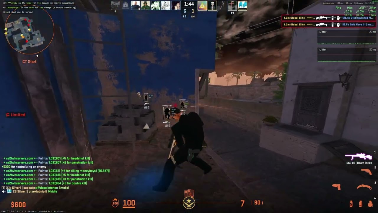 #cs2 hvh highlights ft gamesense.pub #7