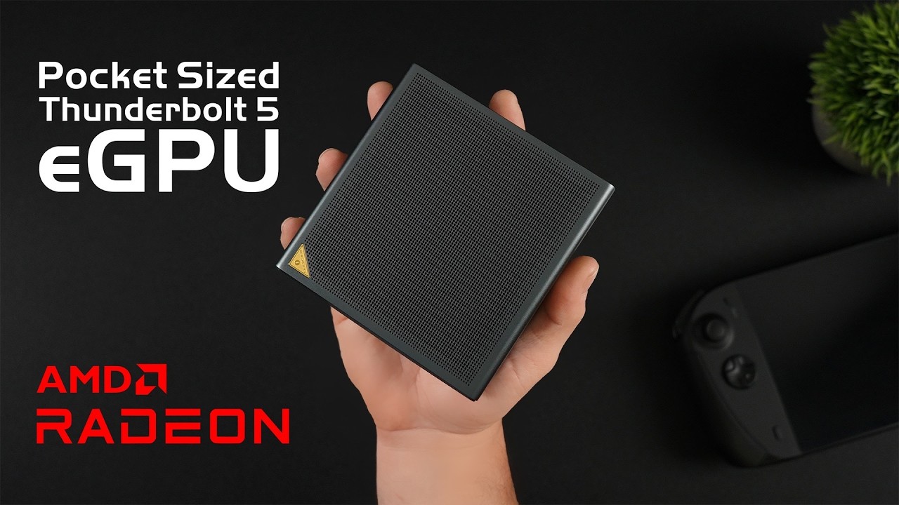 Этот Thunderbolt 5 eGPU поместится в вашем кармане!