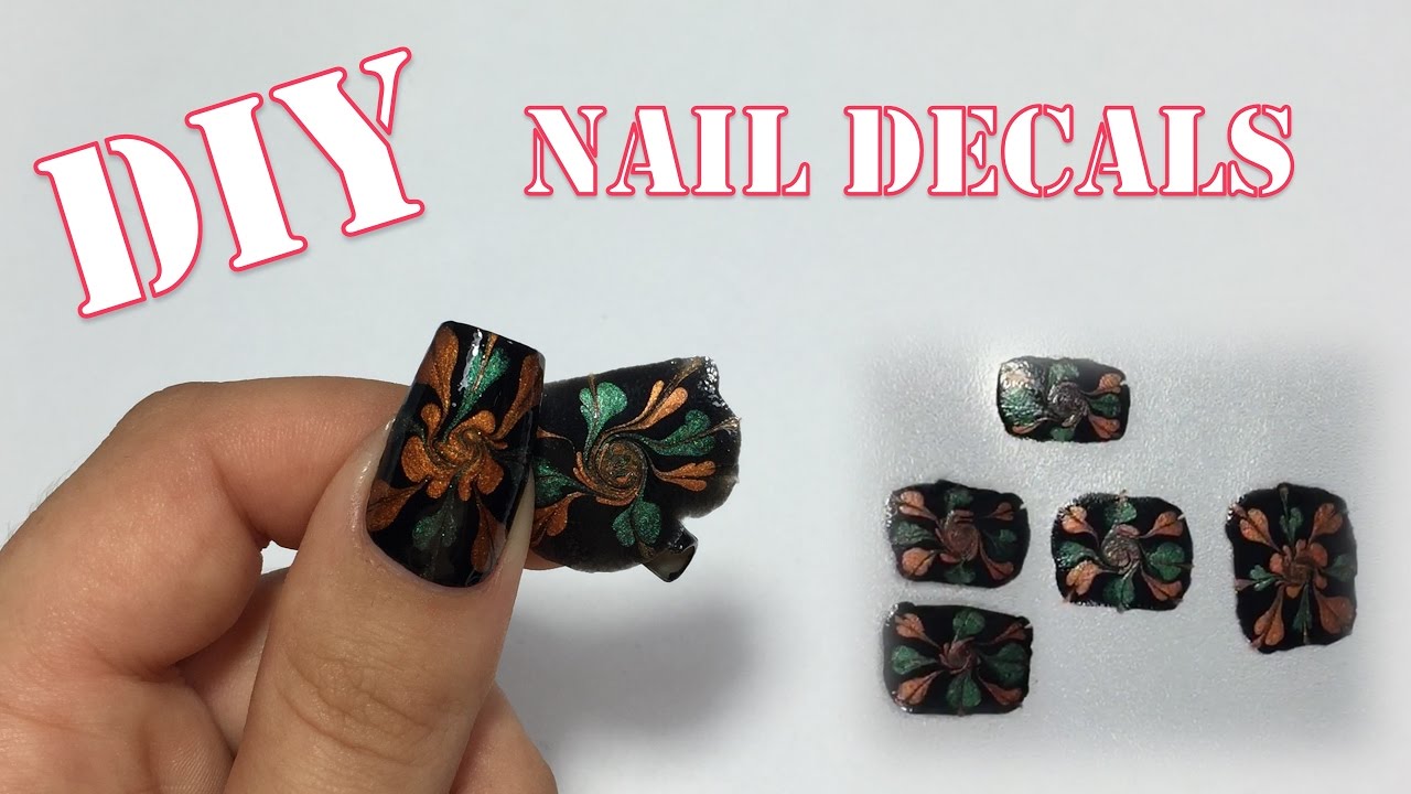 How to: DIY Nail Decals || NAIL ART 101