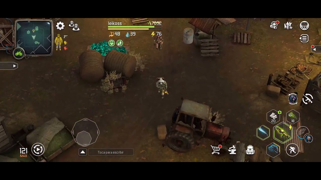 Dawn of zombis/granja y jefe