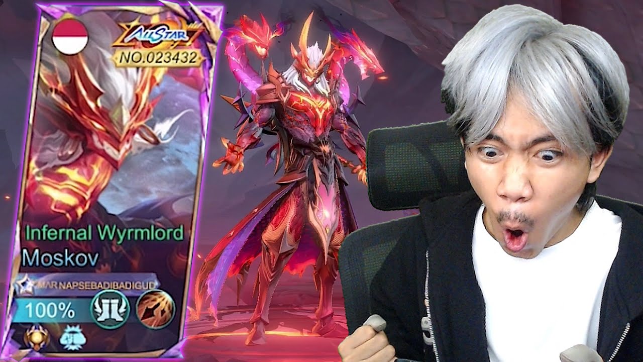 REVIEW SKIN ALL STAR MOSKOV INFERNAL WYRMLORD - Mobile legends