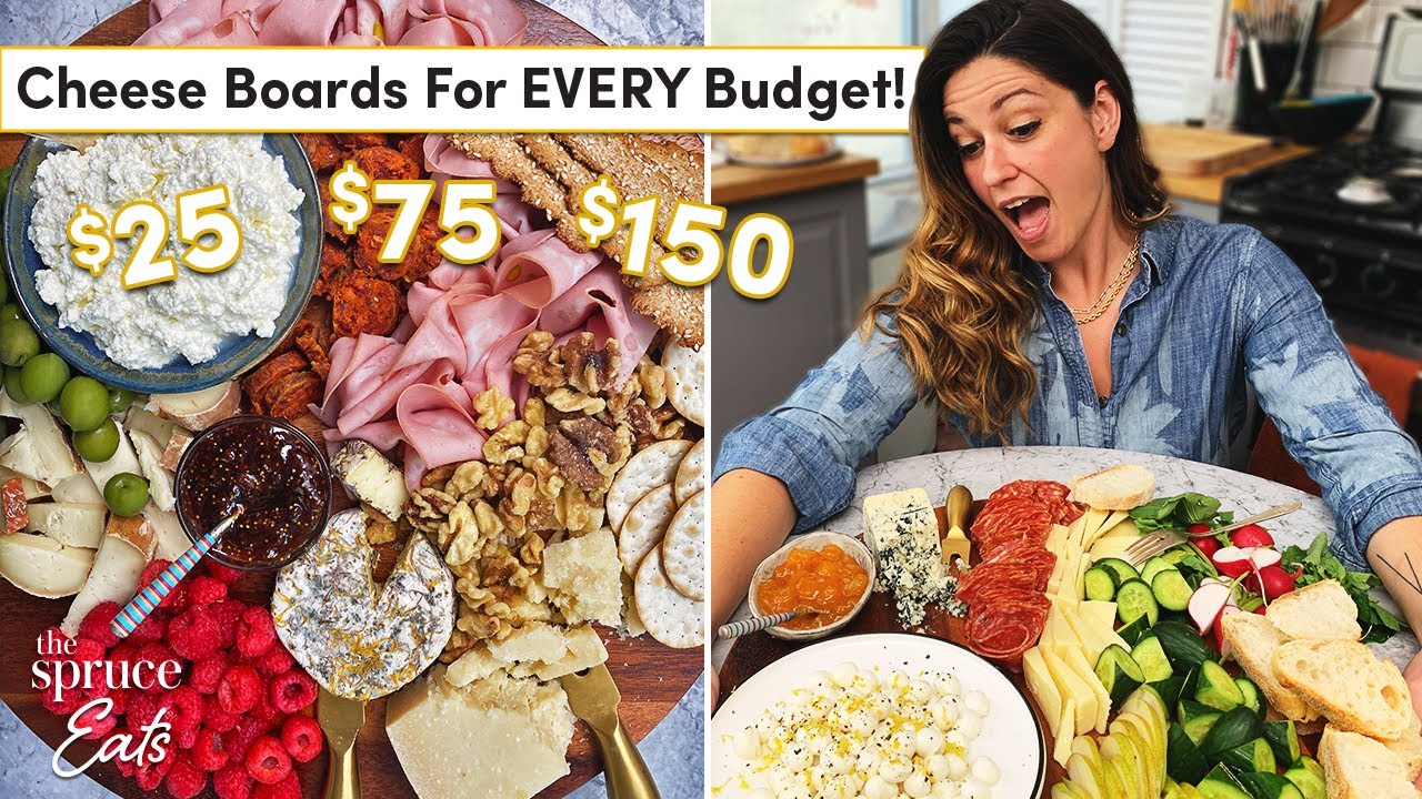 How To Make A Cheese & Charcuterie Board For EVERY Budget! | The Spruce Eats 
