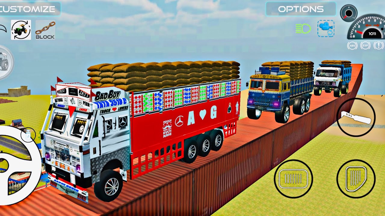 Drive Dumper and Unloading Stone From Bus 🚌 in Game🔥|| 