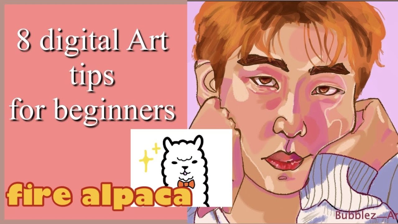 8 beginner digital art tips/ fire alpaca 2021