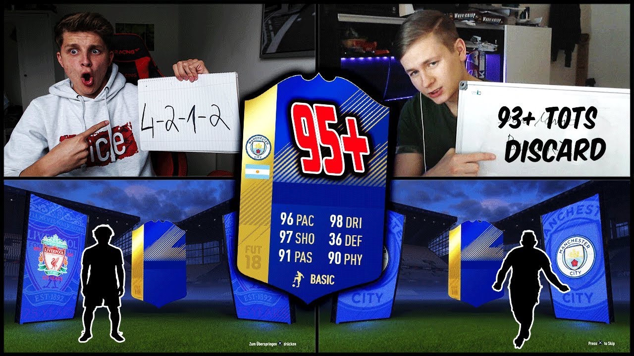 95+ TOTS gezogen im EXTREM RANDOM Squad Builder Battle vs. RealFifa! 😱😱 Fifa 18 Ultimate Team