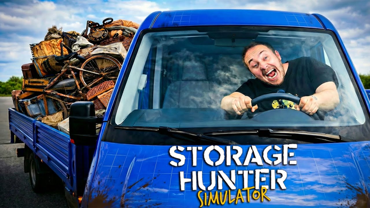 AM CONDUS 300KM SA LICITEZ PENTRU VECHITURI 🗝️ Storage Hunter Simulator EP.2
