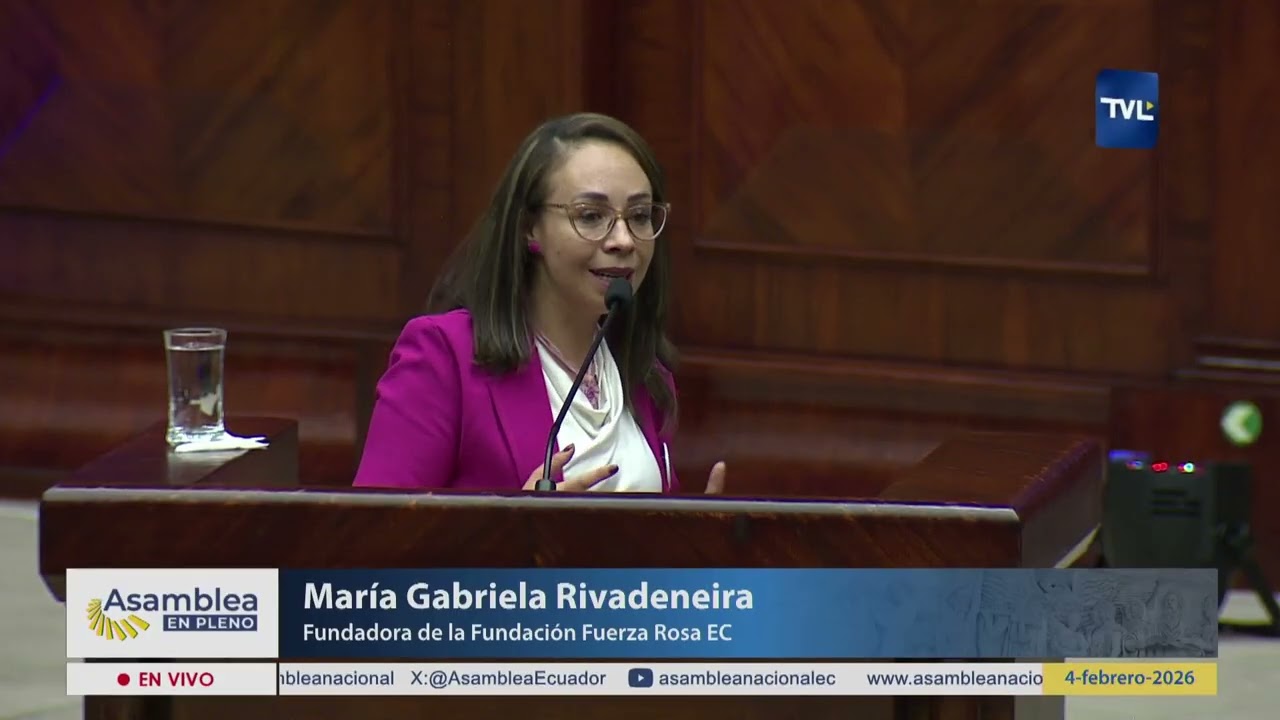 Maria Gabriela Rivadeneira - Sesión 066 - Comisión General