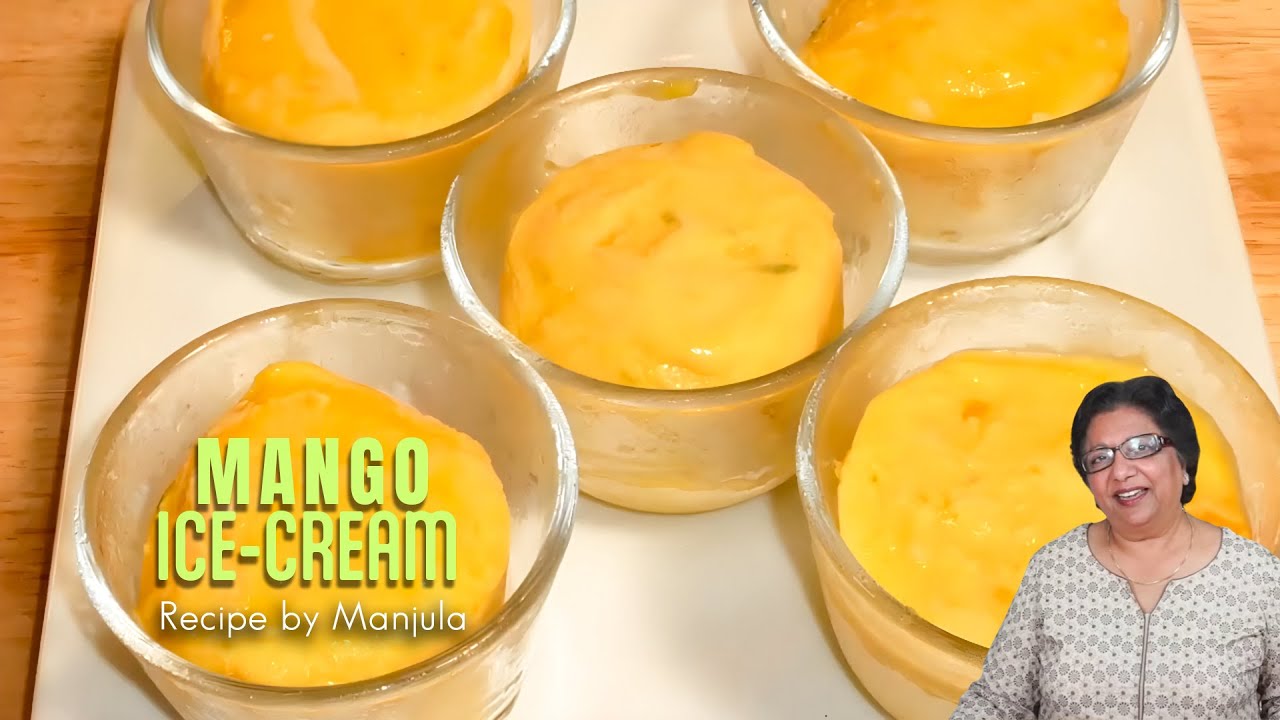 Mango Ice Cream | Mango Ice Cream Recipe | Ice Cream Mango